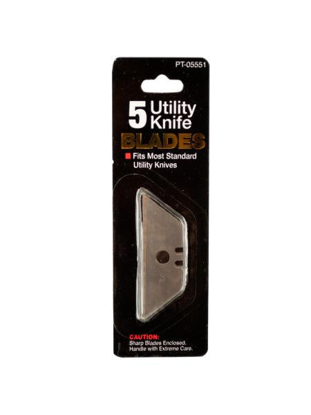 5 Pack Utility Knife Blades (Available in a pack of 20)