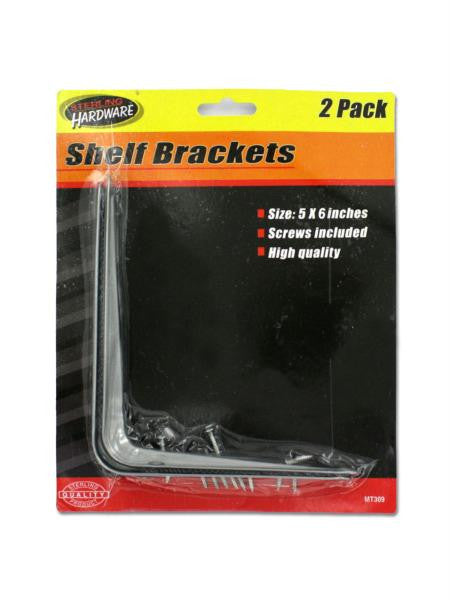 Shelf Brackets with Screws (Available in a pack of 24)