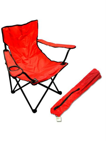 Portable Folding Chair with Drink Holder (Available in a pack of 1)