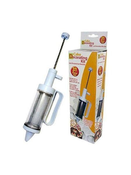 Cake Decorating Kit with Nozzles (Available in a pack of 6)