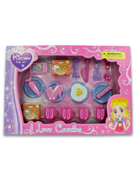 Cooking play set (Available in a pack of 12)