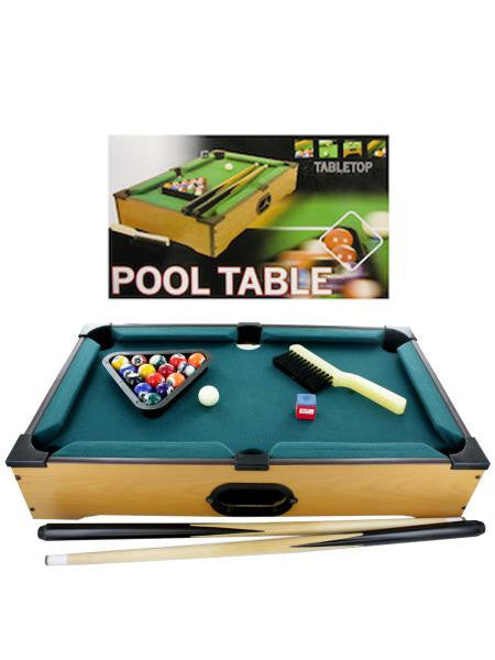 Tabletop Pool Table (Available in a pack of 1)