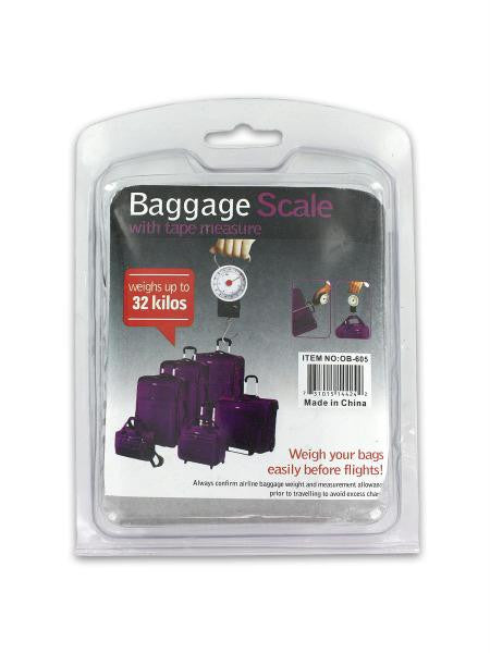 Luggage Scale with Tape Measure (Available in a pack of 6)