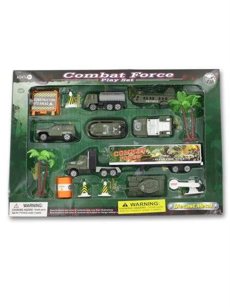 Combat force play set (Available in a pack of 4)