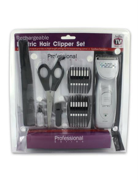 Rechargeable Hair Clipper Set with Accessories (Available in a pack of 1)