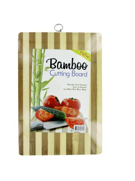 Striped Bamboo Cutting Board (Available in a pack of 4)