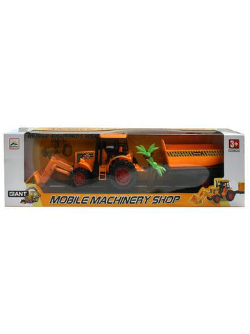 Toy Construction Vehicle with Trailer (Available in a pack of 4)