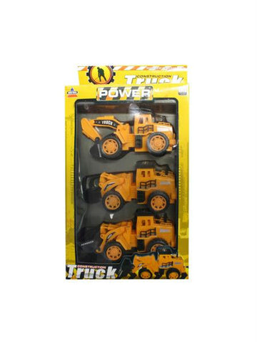 Pull Back Construction Trucks (Available in a pack of 6)