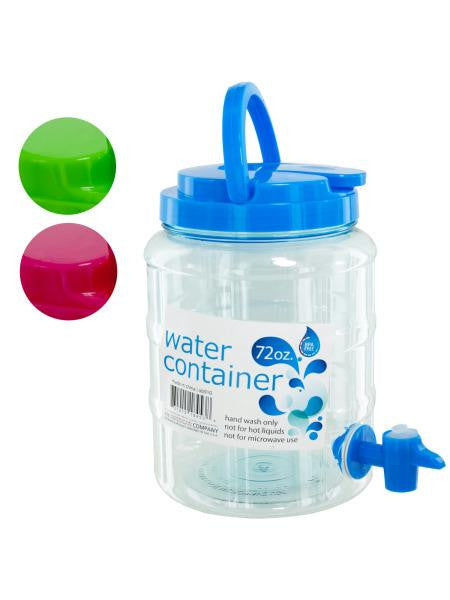 Water Container with Spigot &amp; Handle (Available in a pack of 4)