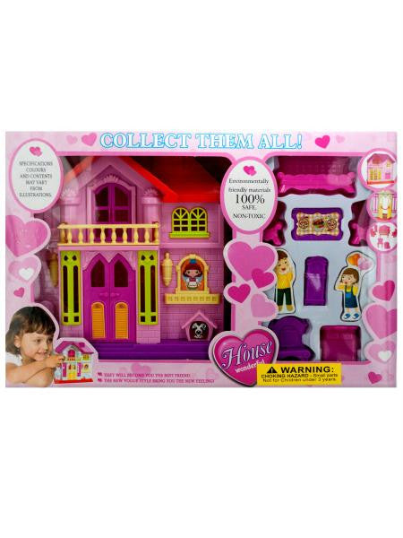 Mini Dream House Play Set (Available in a pack of 4)