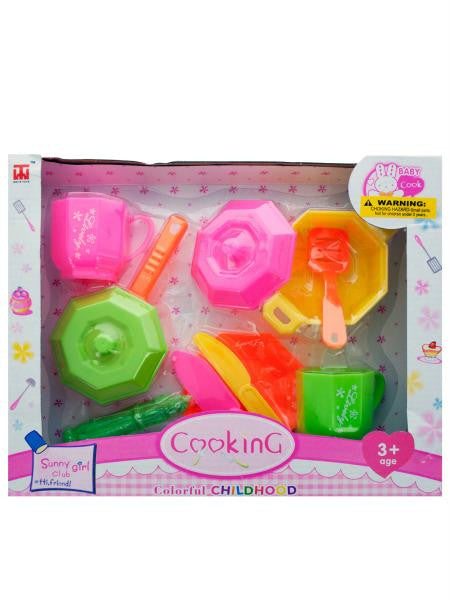 Colorful Cooking Play Set (Available in a pack of 6)