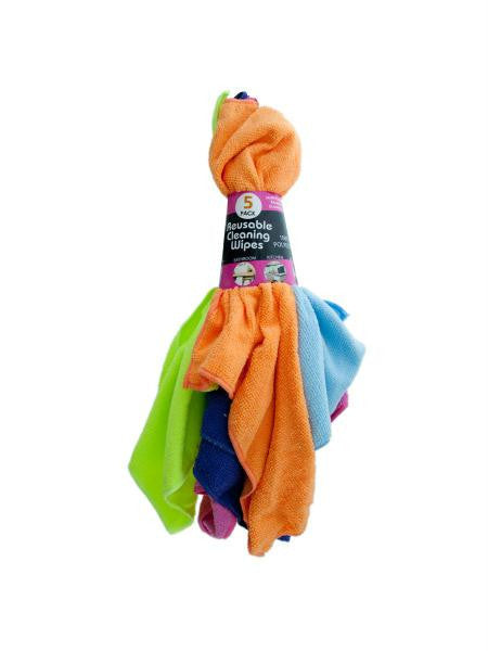 Reusable Microfiber Multi-Purpose Cleaning Cloths Set (Available in a pack of 6)