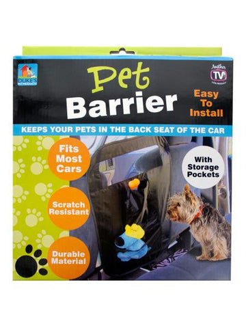 Auto Pet Barrier with Storage Pockets (Available in a pack of 4)