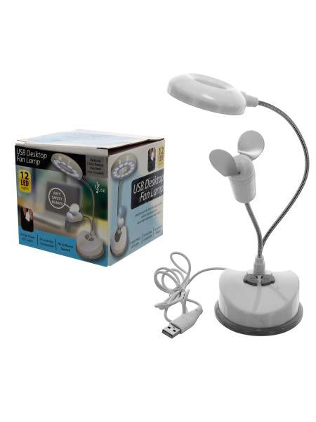 USB Desktop Fan Lamp (Available in a pack of 1)