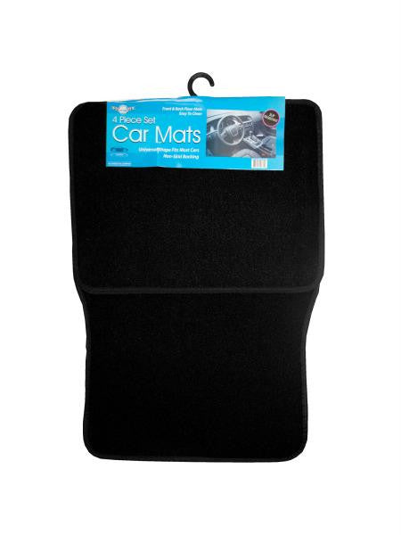 Universal Black Car Mat Set (Available in a pack of 1)
