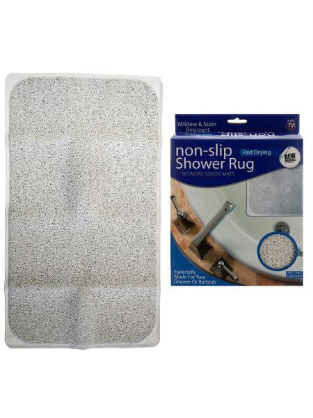 Fast Drying Non-Slip Shower Rug (Available in a pack of 1)