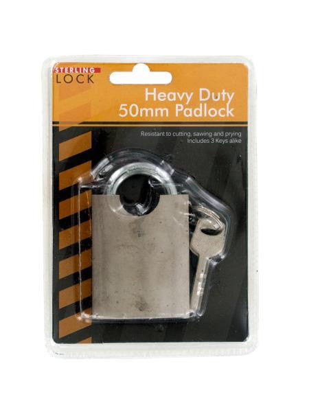 Heavy Duty 50mm Padlock (Available in a pack of 4)