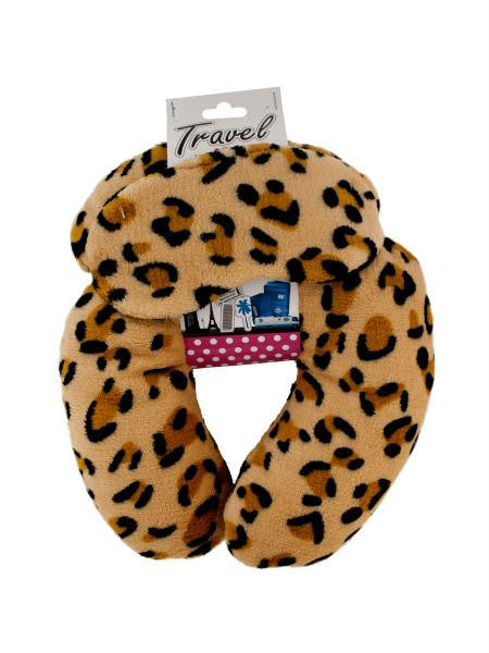 Travel Neck Pillow With Eye Mask (Available in a pack of 1)