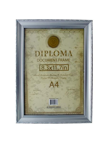 Silver Diploma Document Frame (Available in a pack of 24)