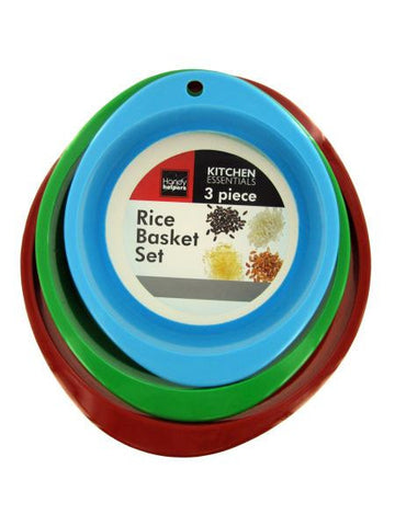 Nesting Rice Basket Set (Available in a pack of 4)