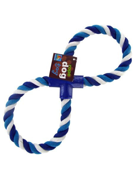 Figure Eight Dog Rope Toy (Available in a pack of 12)