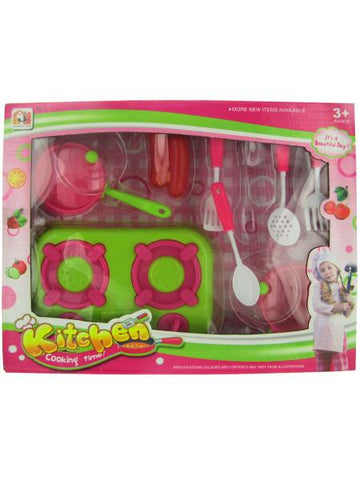 Kitchen Play Set with Food (Available in a pack of 4)