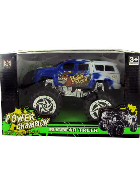 Friction Big Wheel Super Power Truck (Available in a pack of 3)