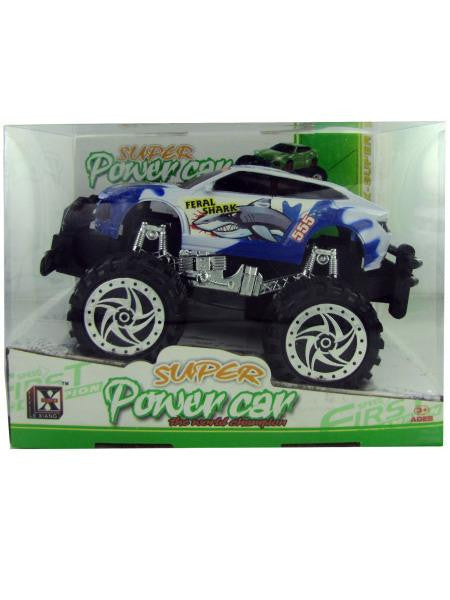 Friction Big Wheel Super Power Car (Available in a pack of 3)