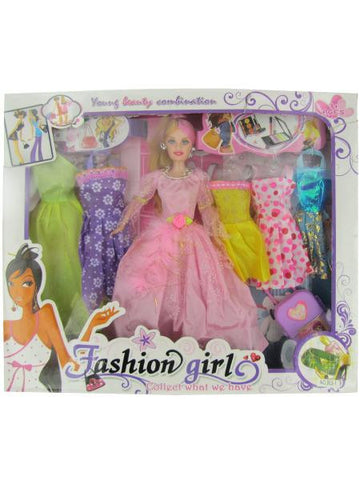 Fashion Girl Doll with Dresses (Available in a pack of 1)