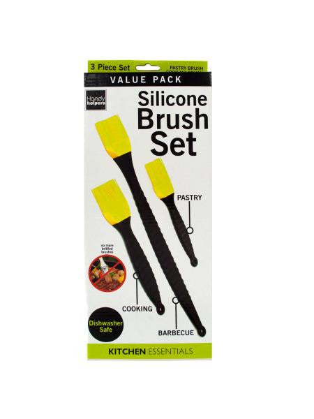 Silicone Cooking Brush Set (Available in a pack of 4)