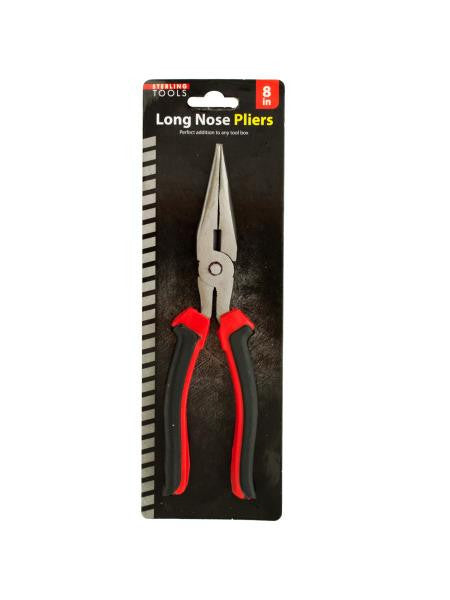 Long Nose Pliers with Anti-Slip Handles (Available in a pack of 10)