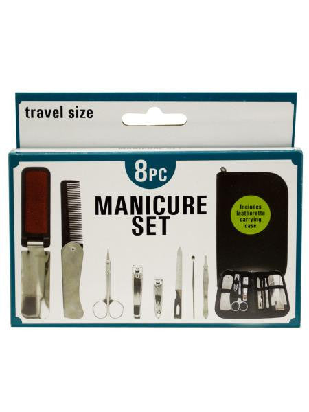 Travel Size Manicure Set in Carrying Case (Available in a pack of 4)