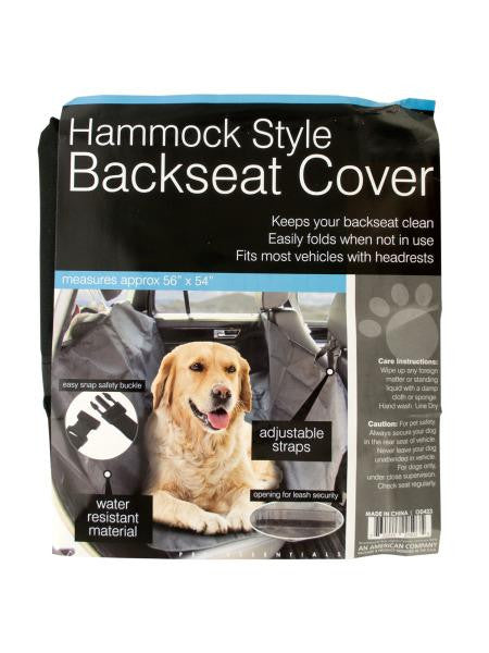 Hammock Style Backseat Cover (Available in a pack of 1)