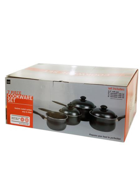 Steel Non-Stick Saucepan Cookware Set (Available in a pack of 1)