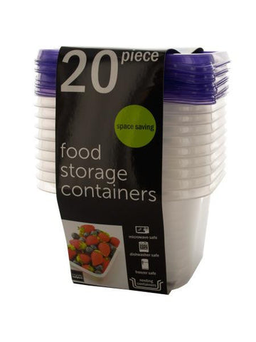 Square Food Storage Containers Set (Available in a pack of 4)