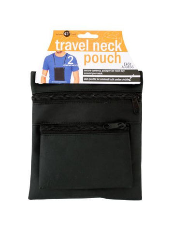 Travel Neck Pouch (Available in a pack of 6)