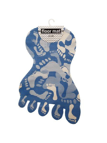 Foot Shaped Floor Mat (Available in a pack of 6)