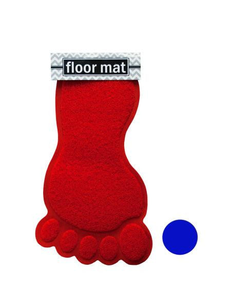 Foot Shaped Absorbent Non-Slip Bath Mat (Available in a pack of 4)