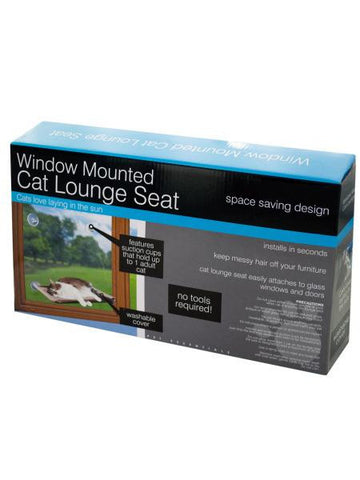 Window Mounted Cat Lounge Seat (Available in a pack of 1)