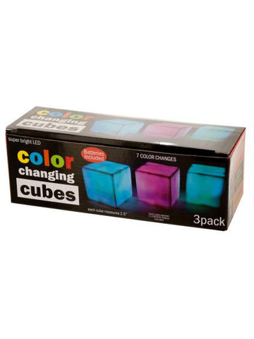 Color Changing Light Cubes Set (Available in a pack of 4)