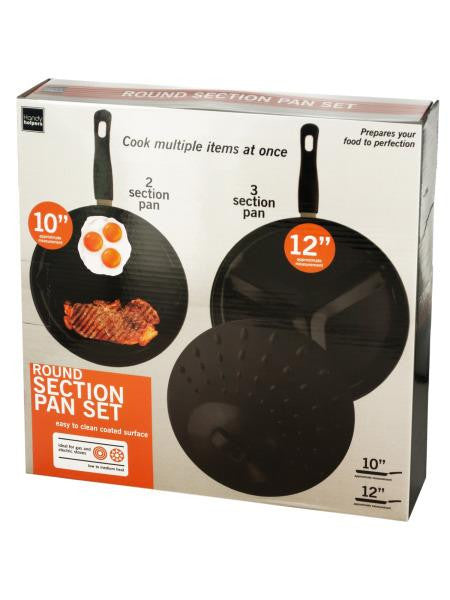 Easy Clean Round Section Pan Set (Available in a pack of 1)