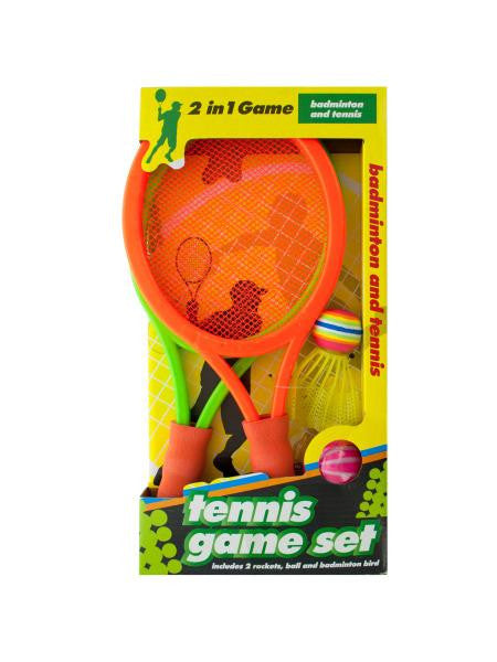 2 in 1 Badminton and Tennis Game Set (Available in a pack of 3)