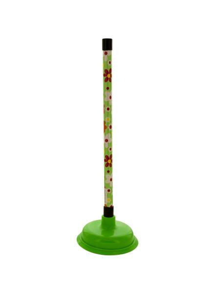 Sink Plunger with Floral Print Handle (Available in a pack of 4)