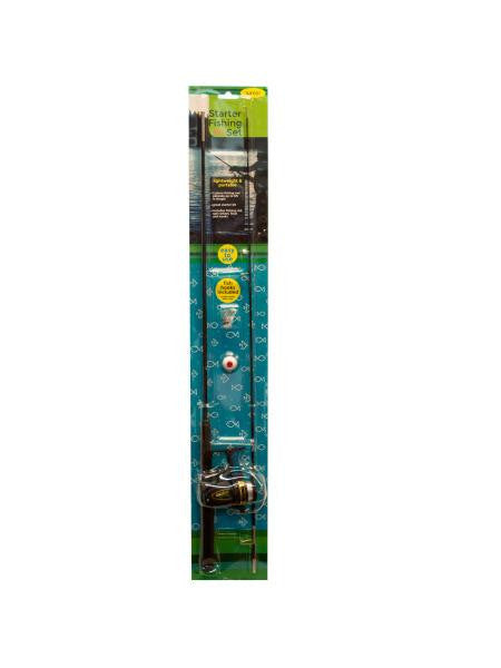 Junior Starter Fishing Set with Two-Piece Rod (Available in a pack of 1)