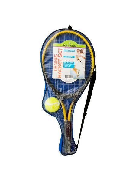 Kids Tennis Racket Set with Ball (Available in a pack of 1)