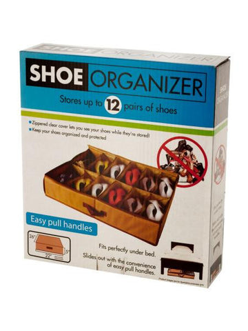 Under Bed Shoe Organizer (Available in a pack of 4)