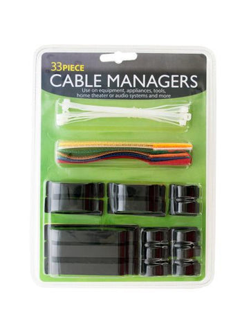 Cable Management Set (Available in a pack of 4)