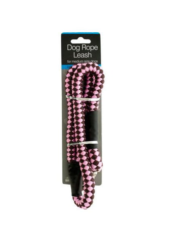 Diamond Braid Rope Dog Leash (Available in a pack of 6)