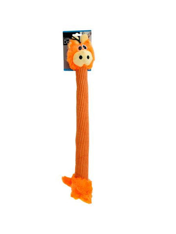 Long Body Giraffe Plush Dog Toy (Available in a pack of 1)