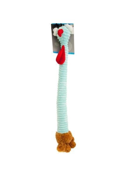 Long Body Turkey Plush Dog Toy (Available in a pack of 1)